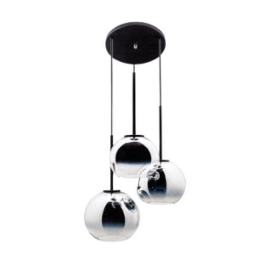 MX-CL7018-N/CR - Colgante Tres Esferas Color Cromo